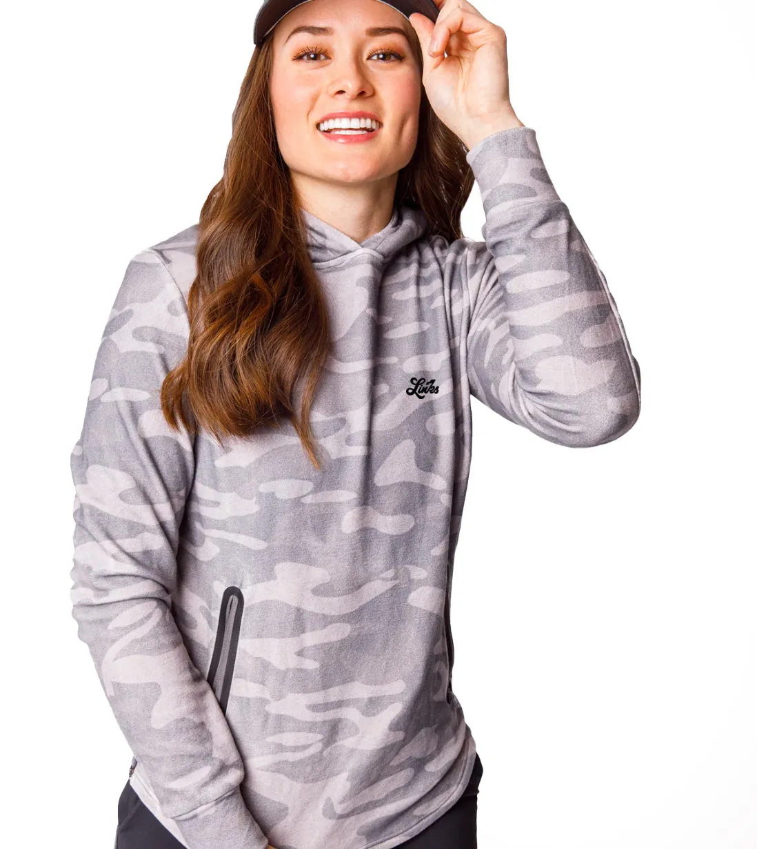 Calliope - Case Hoodie - Gray Camo