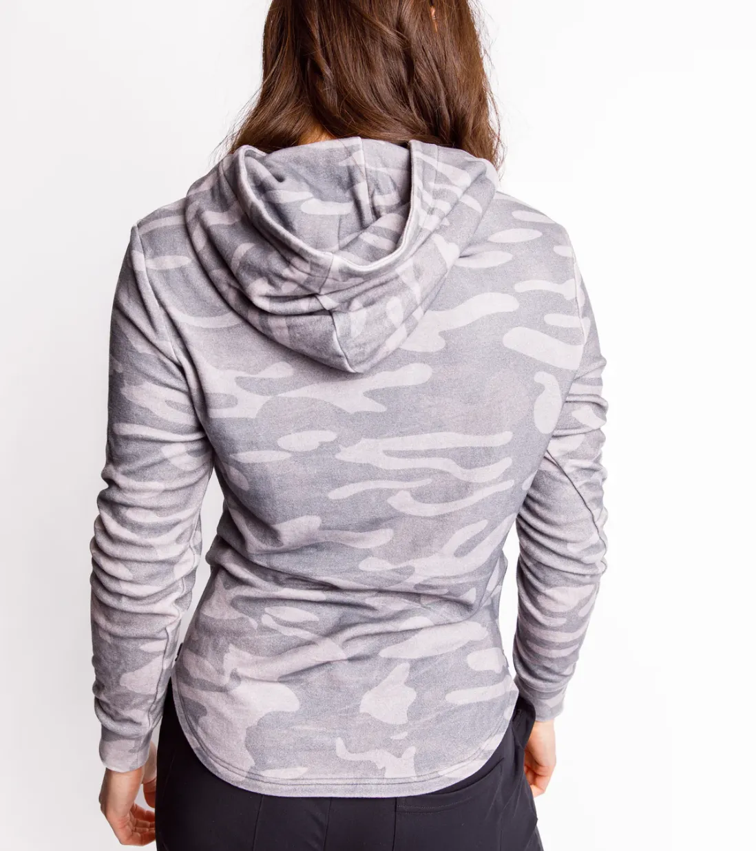 Calliope - Case Hoodie - Gray Camo