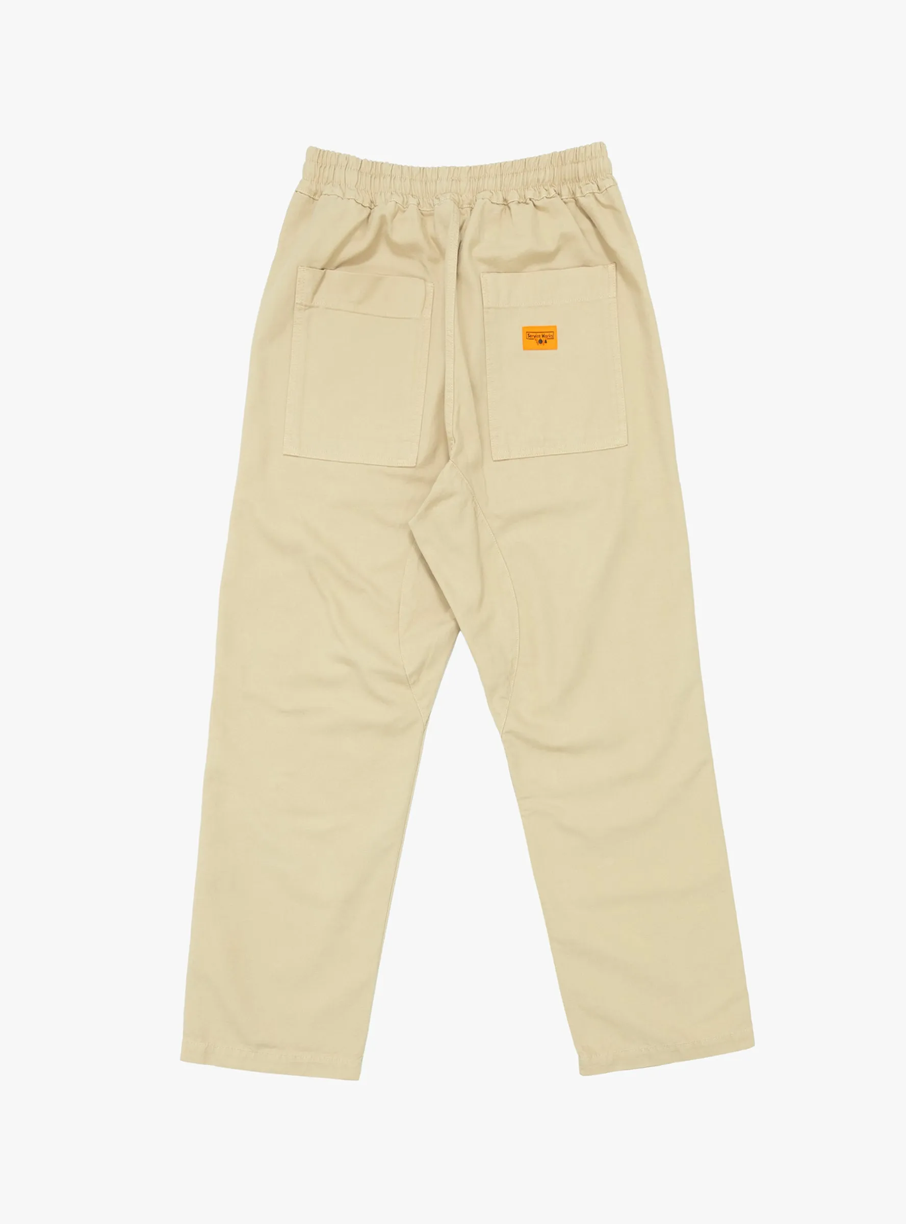 Canvas Chef Pants Pale Khaki