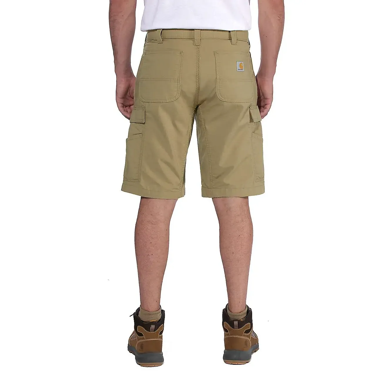 CARHARTT FORCE™ RELAXED FIT RIPSTOP CARGO WORK SHORT - DARK KHAKI