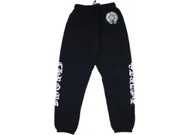 Chrome Hearts Horse Shoe Logo Sweatpants Black