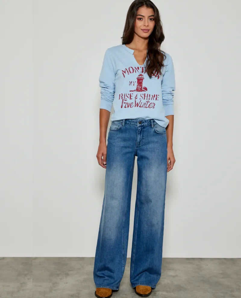 Five Joan Medium Blue Jeans