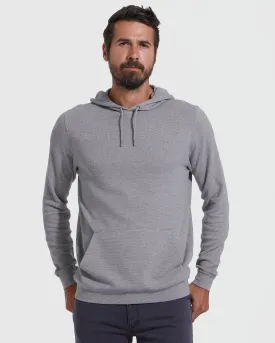 Heather Gray Waffle Hoodie