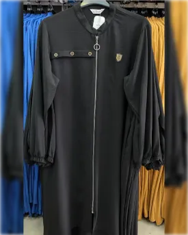 Layan Long Cardigan in Black Shade  كارديجان ليان الصيفي الطويل باللون الأسود الجميل