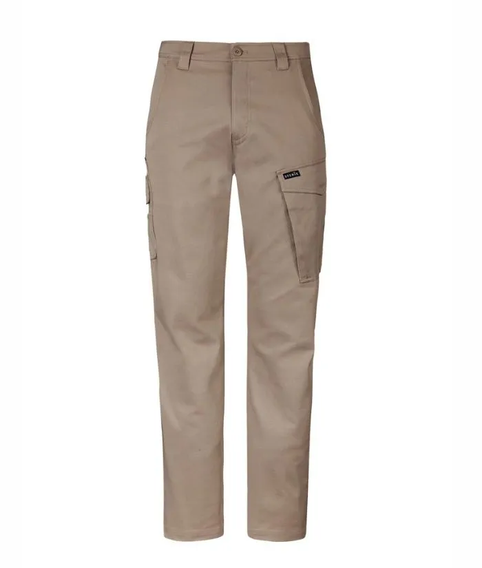 Mens Essential Basic Stretch Cargo Pant