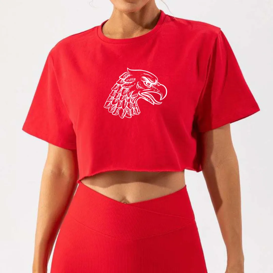 Women’s Phoenix Rising Oversized Crop Shirt