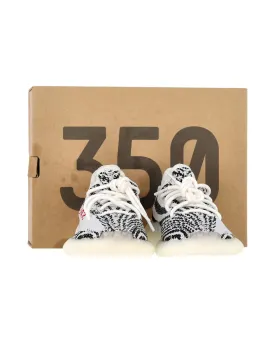 Zebra Print Canvas Sneakers with Boost Sole